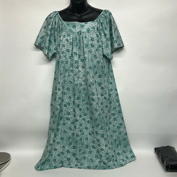 Vintage house dress moo moo one pocket - Picture 1 of 8